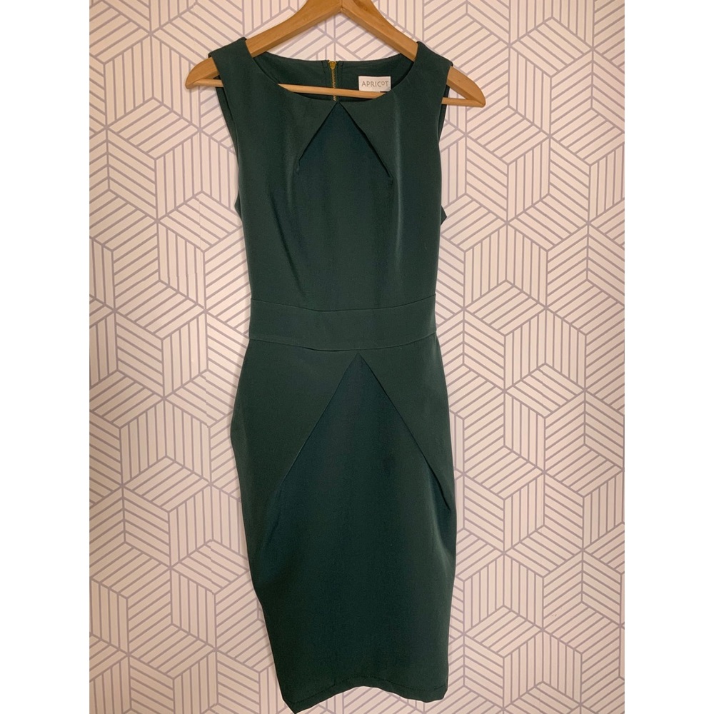 Apricot Tulip pleated dress